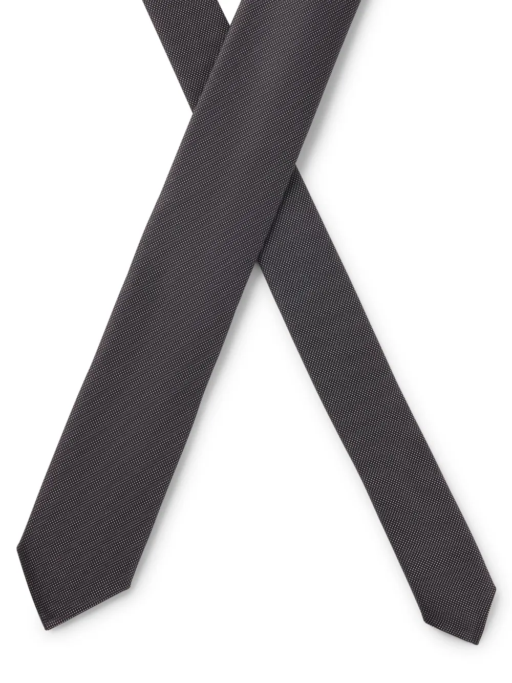 HUGO Gravata de seda com padronagem jacquard | Image 2