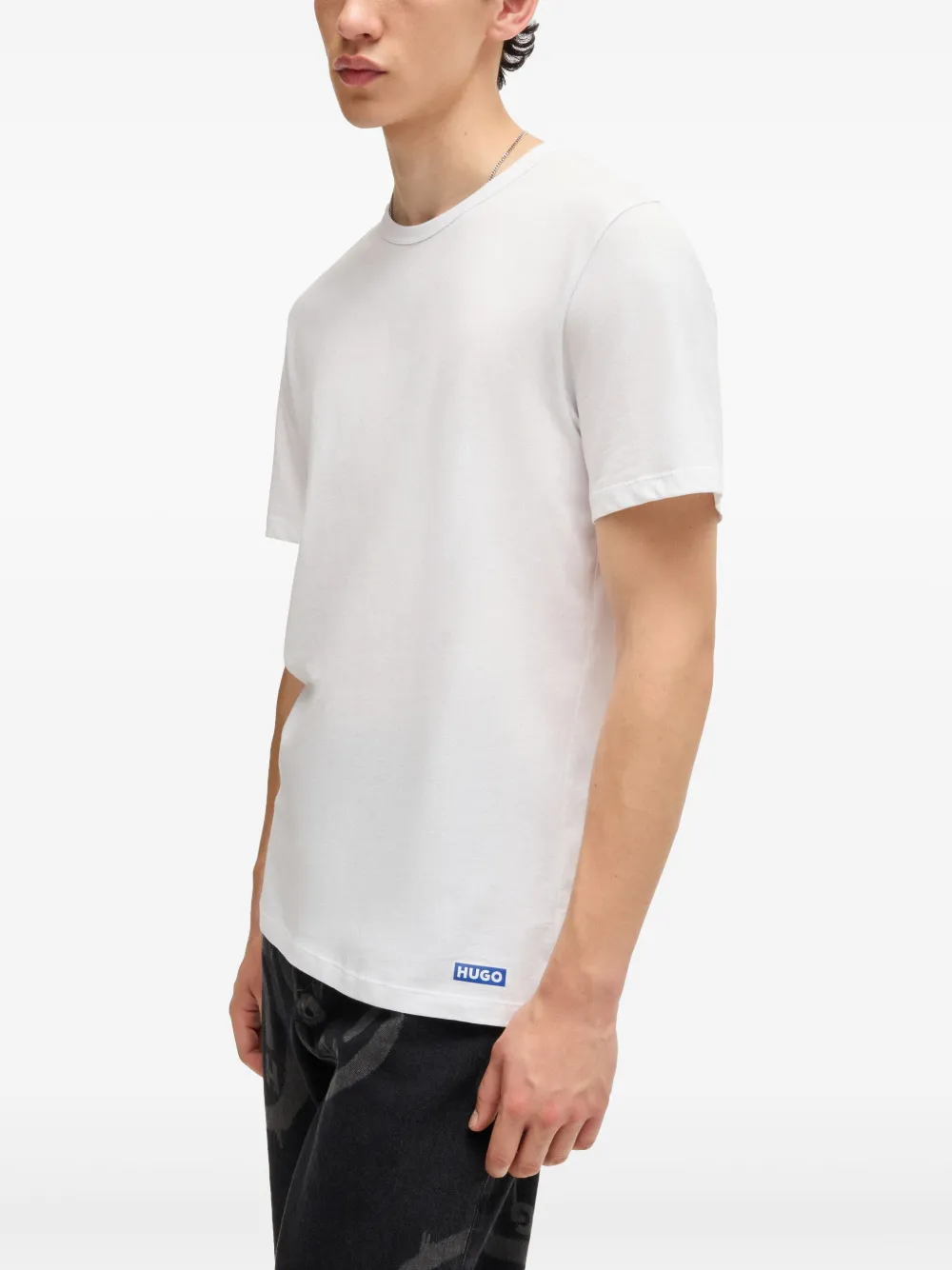 HUGO Kit 3 camisetas com estampa de logo | Camisetas | Image 2
