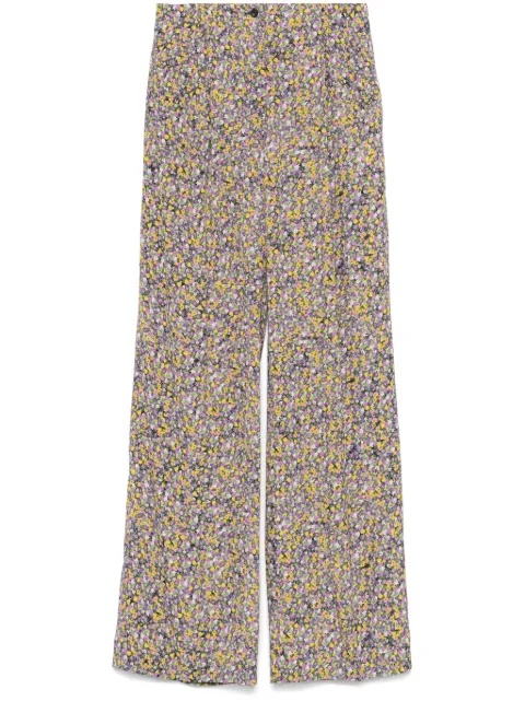 Nº21 floral-print straight-leg trousers