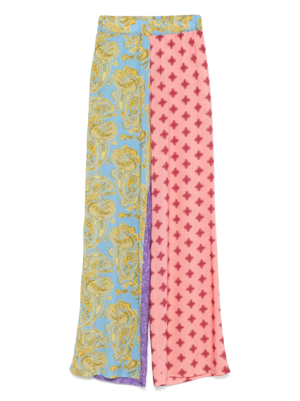 Shop Donde Esteban Paisley-print Trousers In Pink