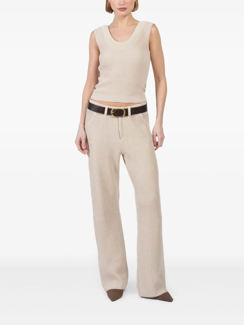 Aya Muse Vena broek - Beige