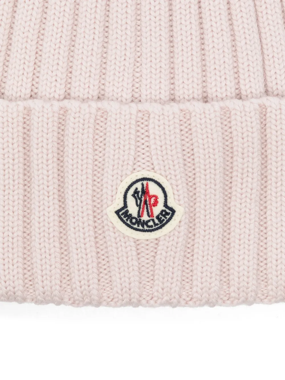 Moncler wool beanie hat - Roze