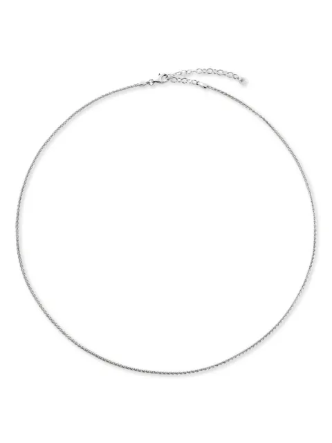 Monica Vinader collar de cadena en plata de ley