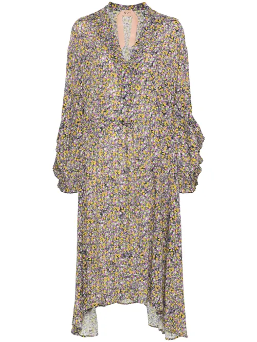 Robe à fleurs imprimées - Nº21 - Modalova