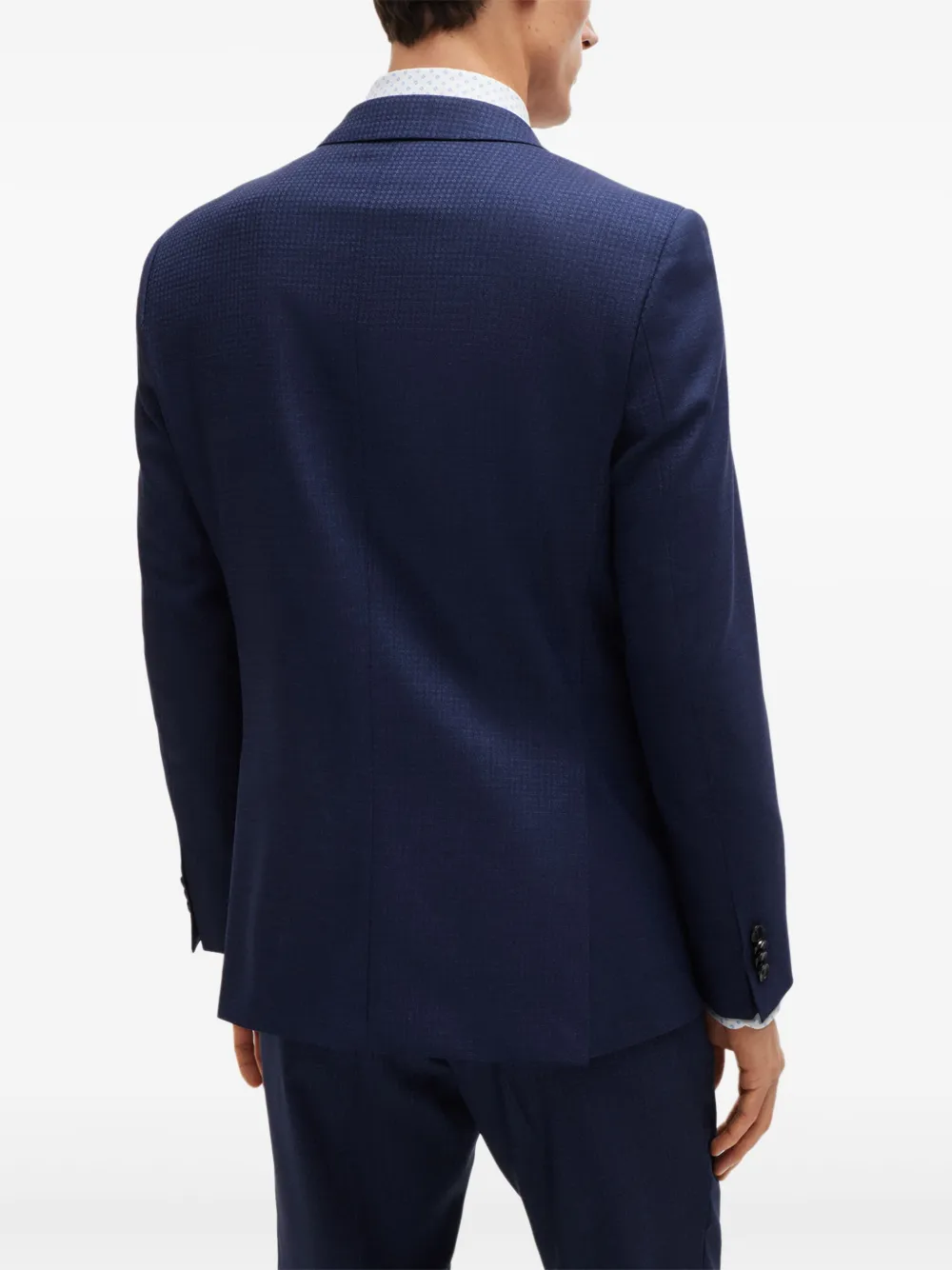 BOSS Pak met enkele rij knopen Blauw