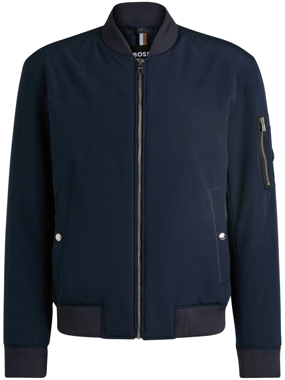 water-repellent bomber jacket