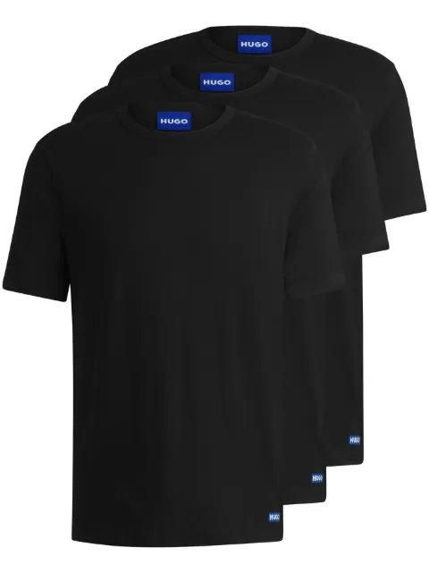 HUGO Kit 3 camisetas de algodão