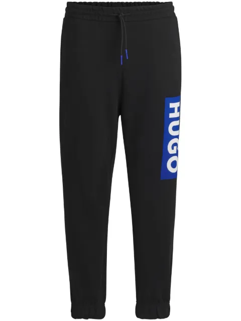 HUGO Calça de moletom com estampa de logo