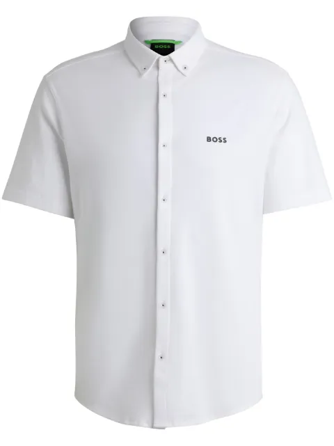 BOSS Camisa com estampa de logo