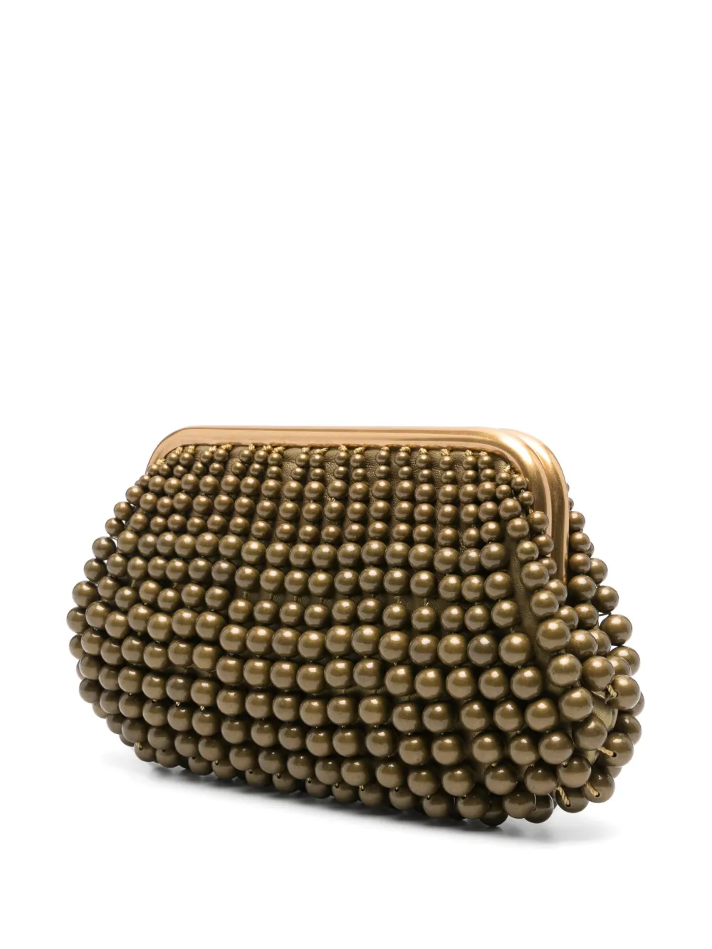 Cult Gaia Nia kleine clutch Groen