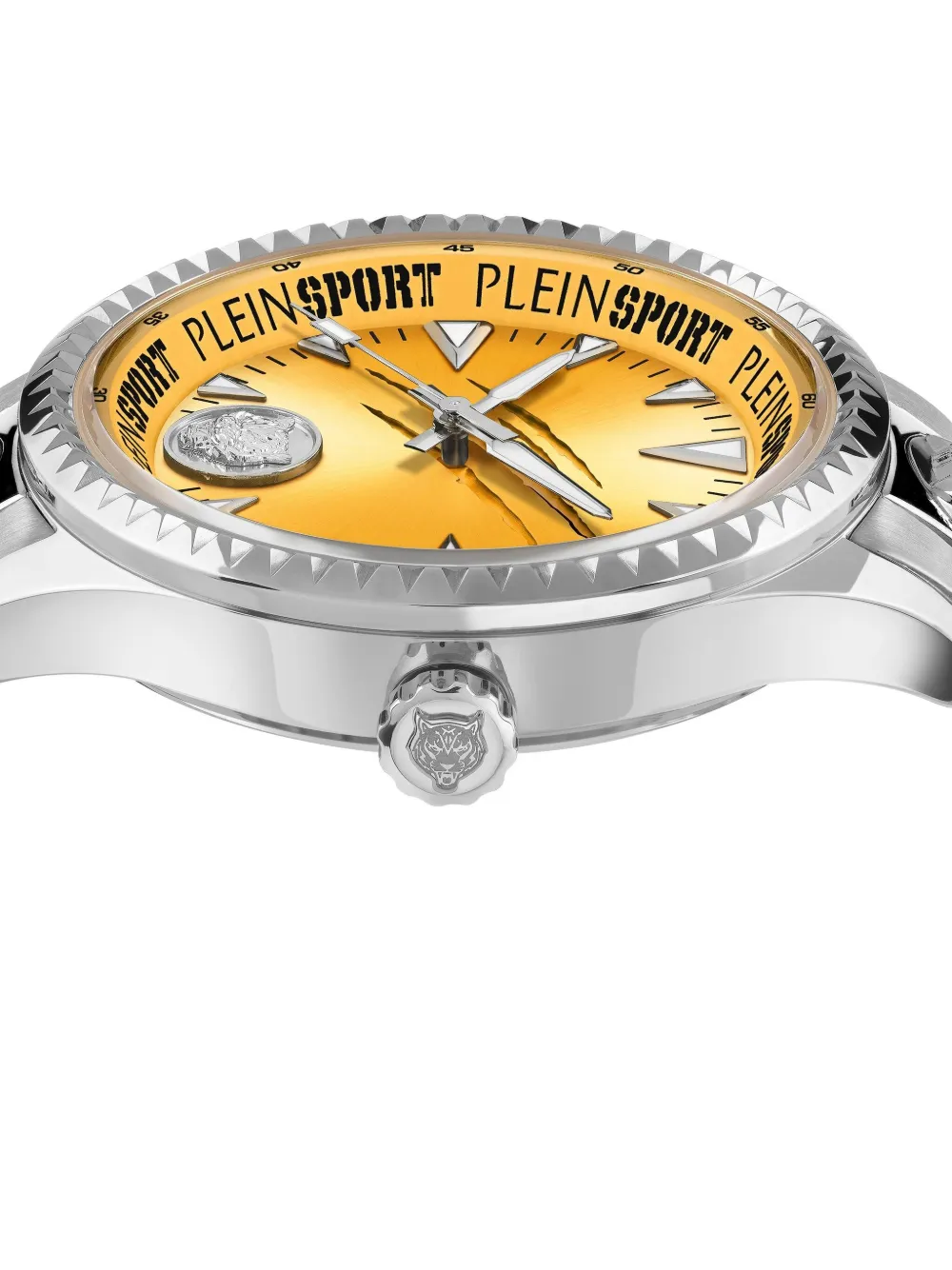 Plein Sport Lineman 45mm horloge - Geel