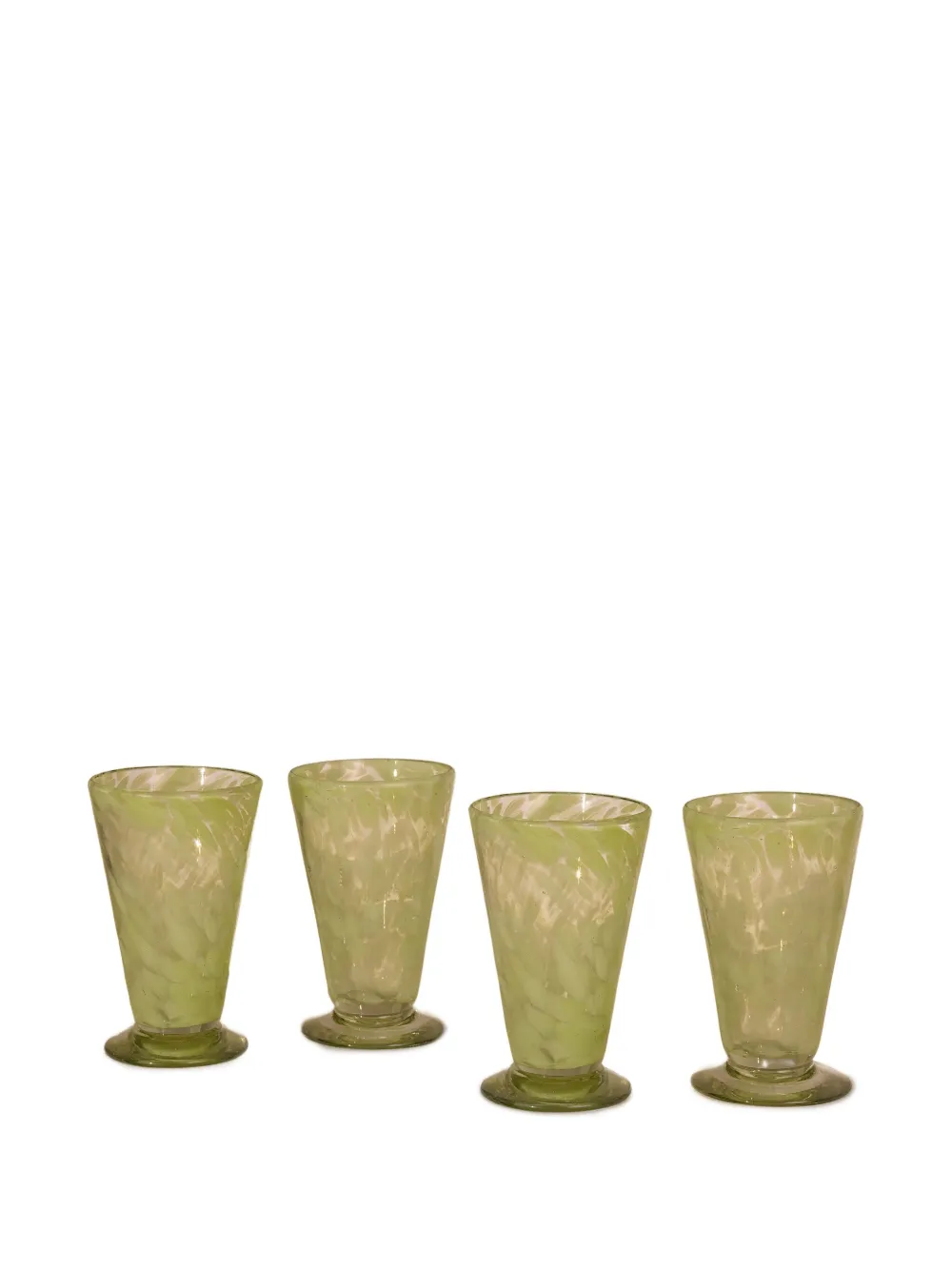 Soho Home Purton Highball glasses (set of four) | Green | Image 1