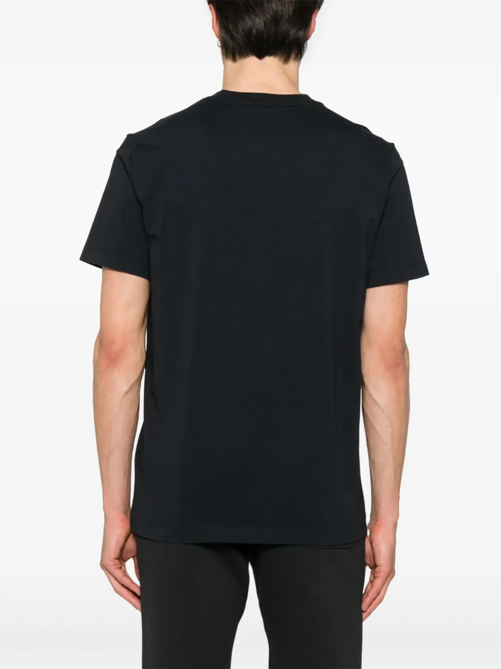 Moncler Drie katoenen T-shirt Zwart