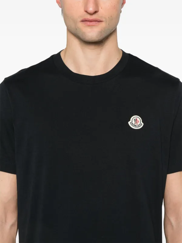 Moncler Kit 3 Camisetas De Algodão | Preto | FARFETCH BR