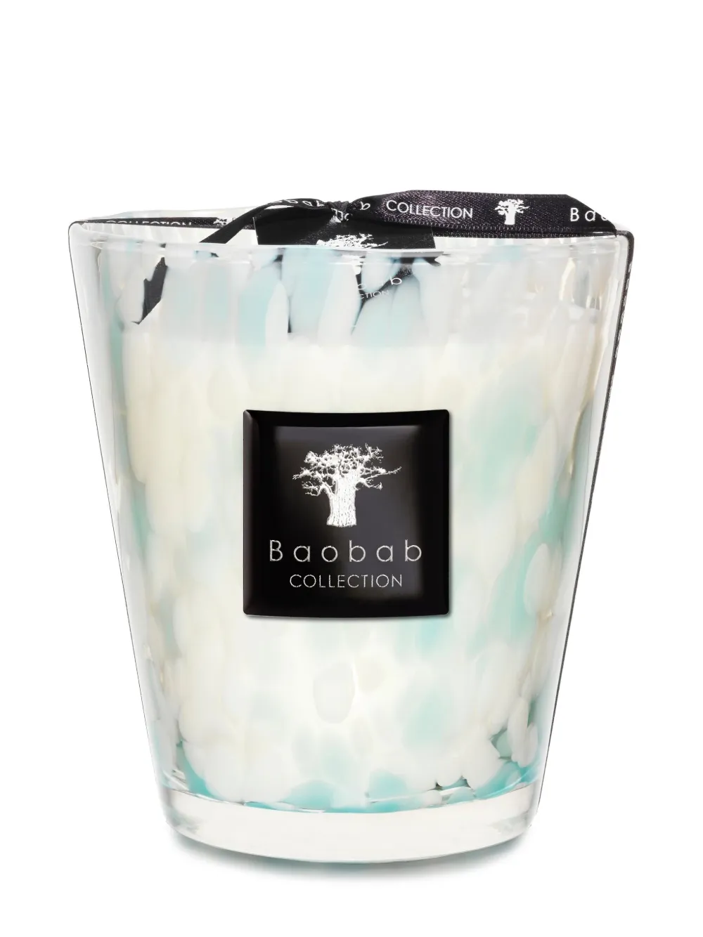 Baobab Collection Sapphire Pearls Max 16 scented candle (230g) | White | Image 1