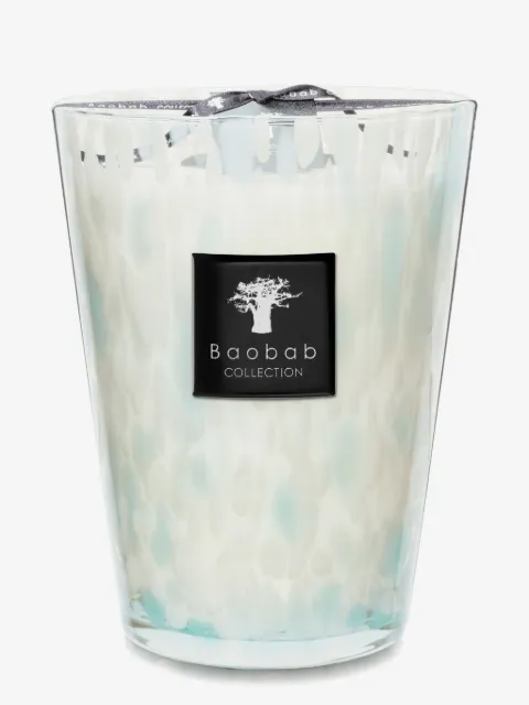 Baobab Collection White pearls max 24 stearinlys