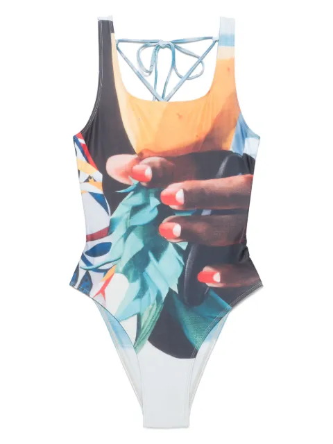 Donde Esteban Salpicon swimsuit