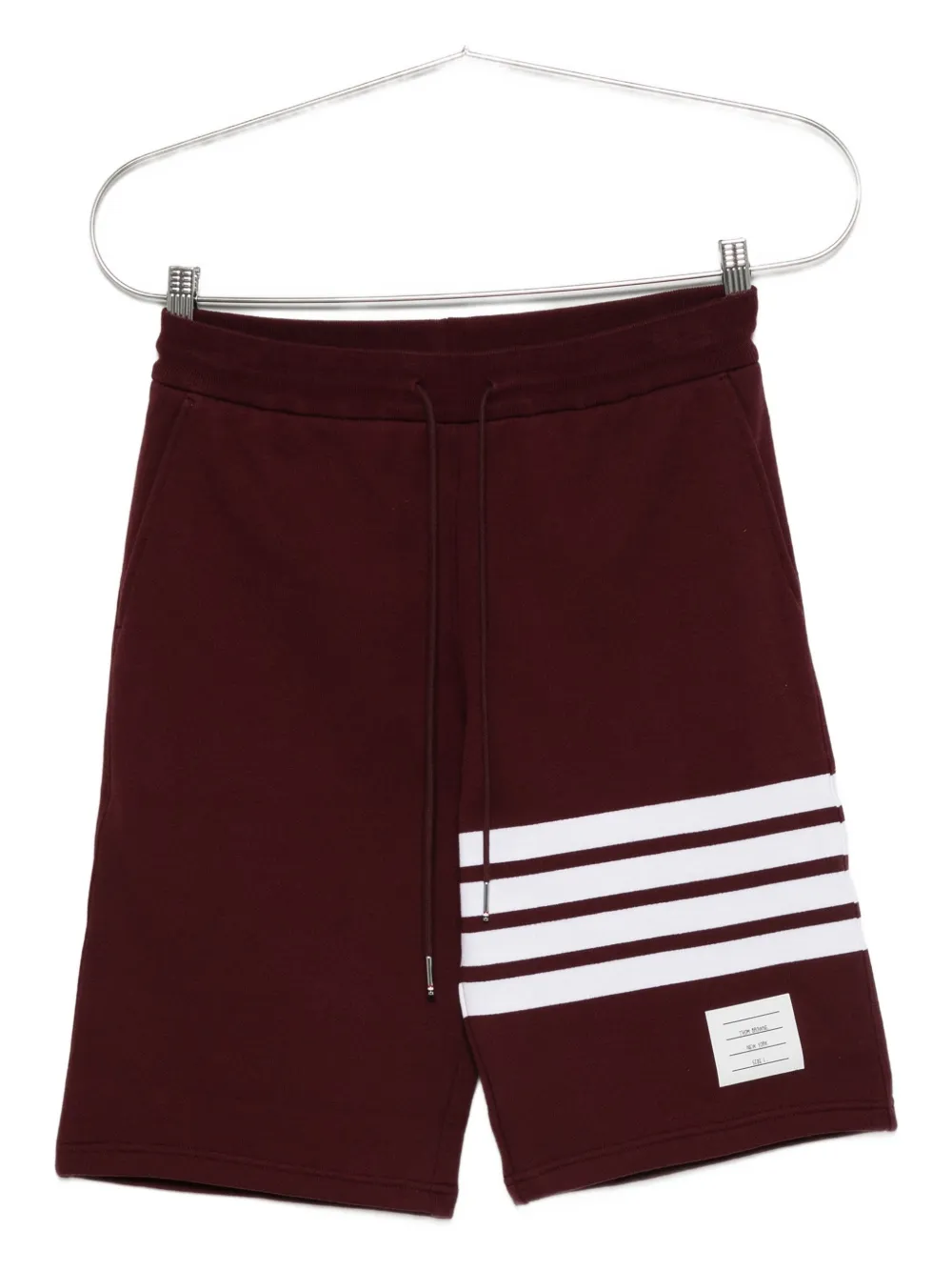 Thom Browne classic track shorts Rood