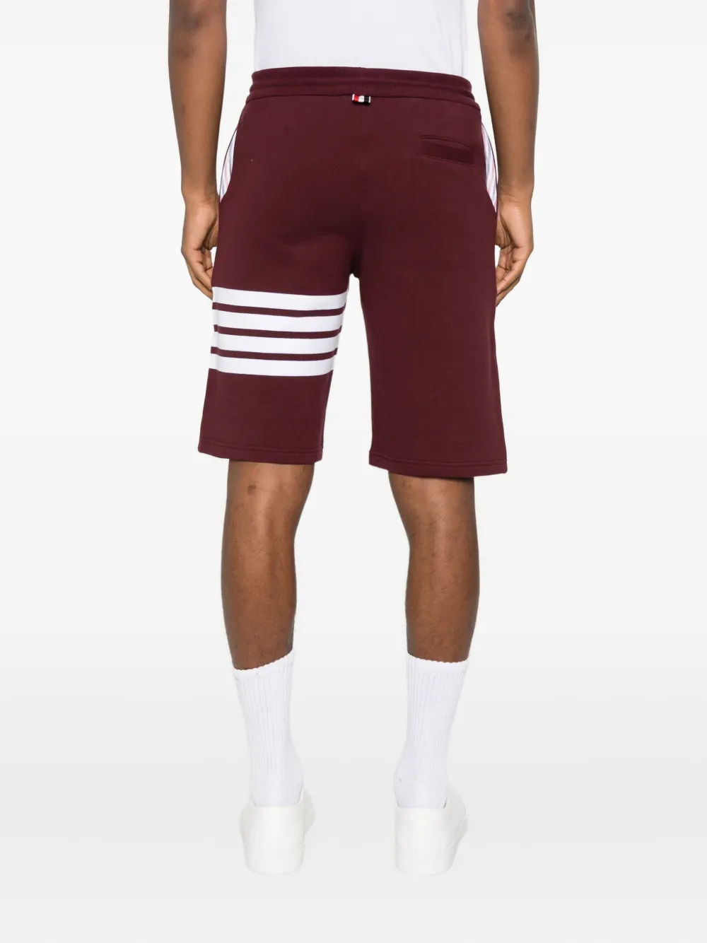 Thom Browne classic track shorts Rood