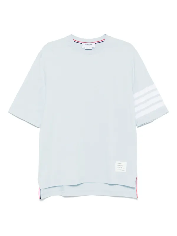 【関税込み】Thom Browne ホワイト Milano Cotton 4-Bar Tシャツ Thom Browne Milano 4-Bar Cotton T-Shirt | Nordstrom