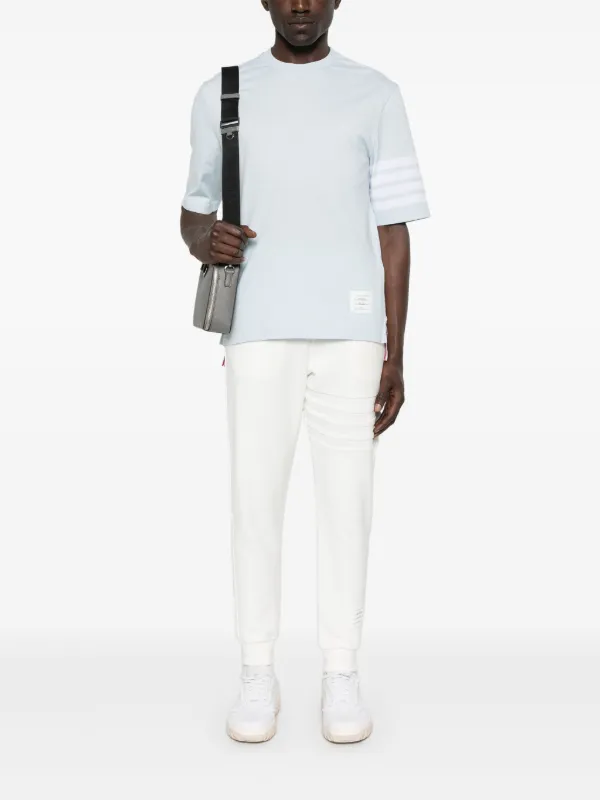 Thom Browne 4 Bar T-shirt | Blue | FARFETCH