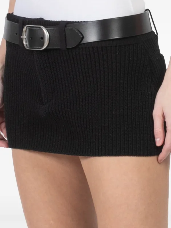 【関税込み】Aya Muse グレー Caeli ミニスカート Aya Muse Caeli ミニスカート | ブラック | FARFETCH JP