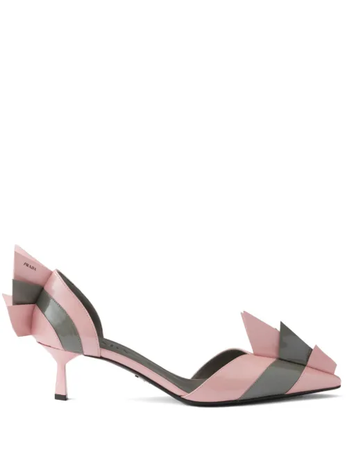Escarpins en cuir 55 mm - Prada - Modalova