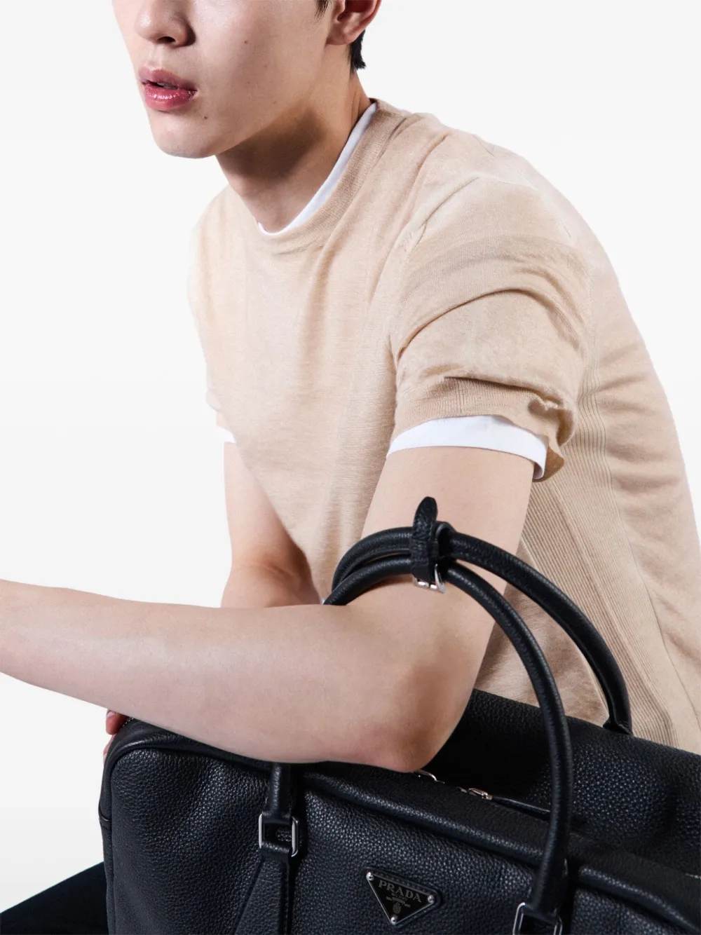 Prada Kasjmier T-shirt Beige