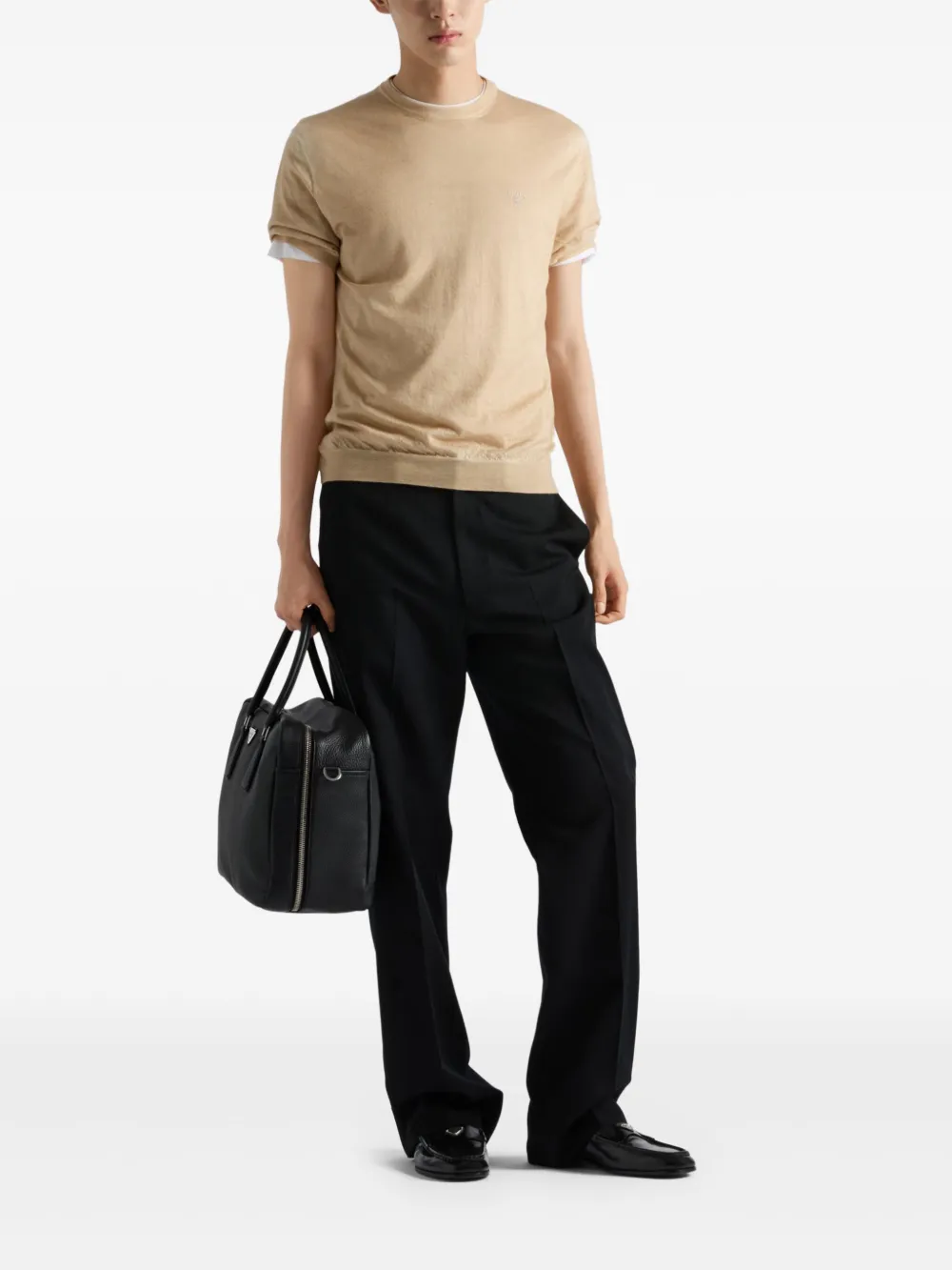 Prada cashmere T-shirt - Beige