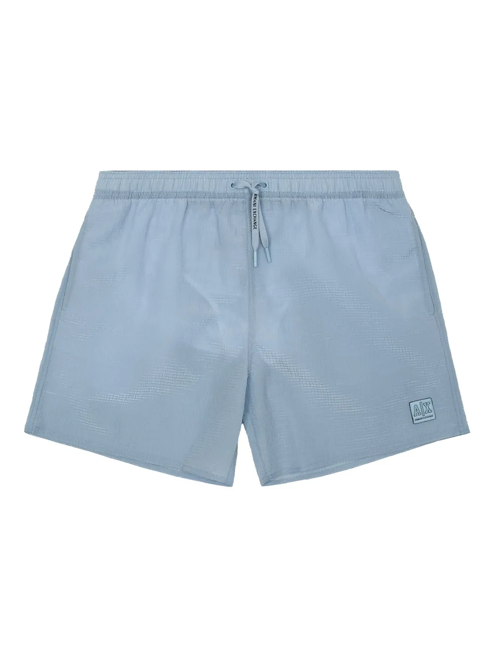 logo-patch swim shorts