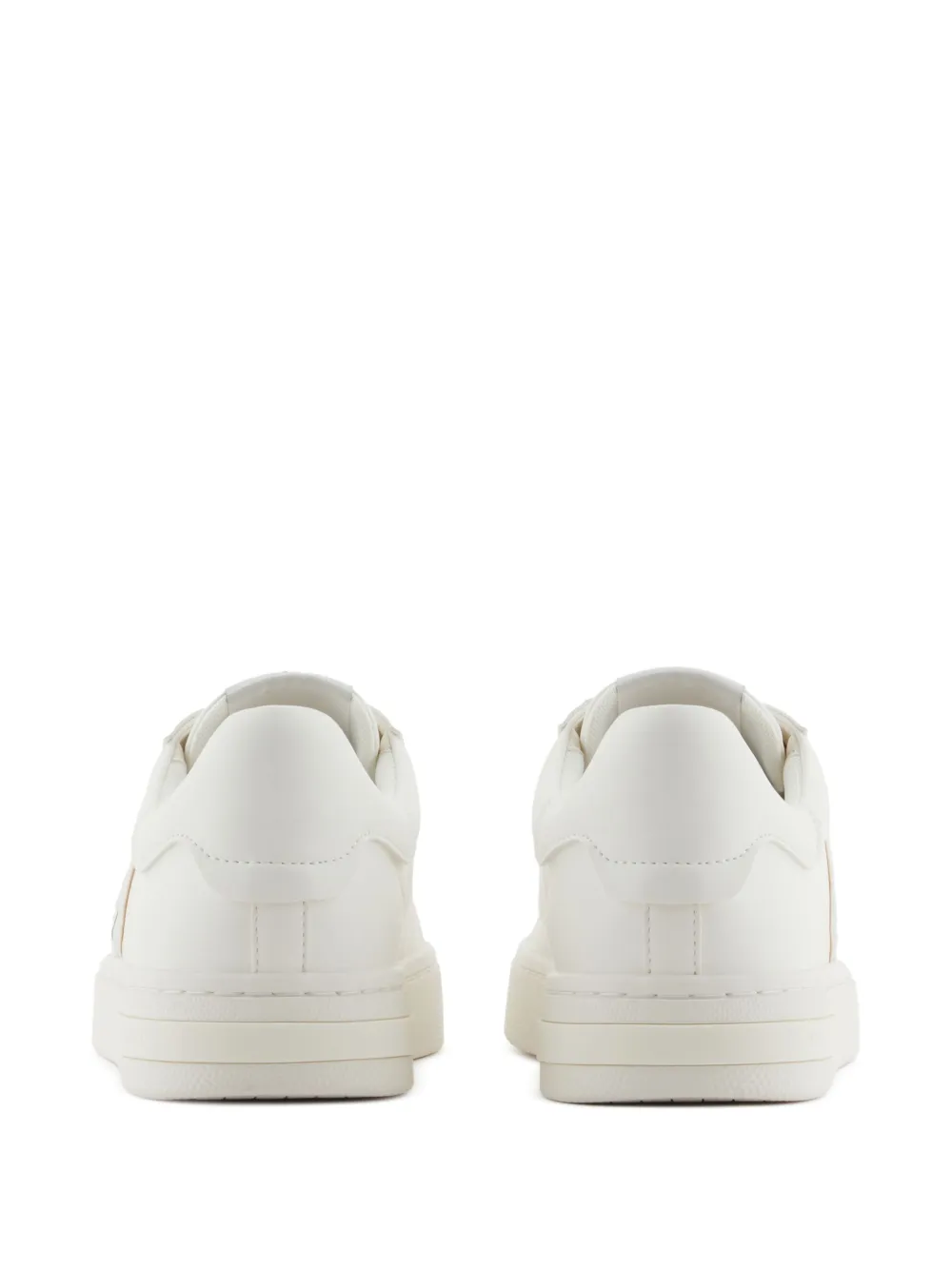 Armani Exchange logo trainers White