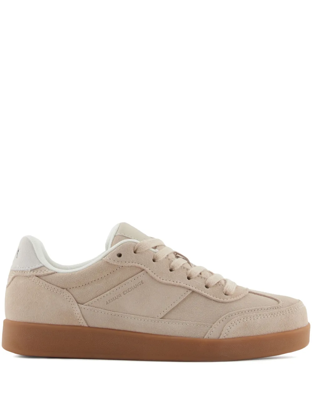 Armani Exchange suede sneakers Neutrals