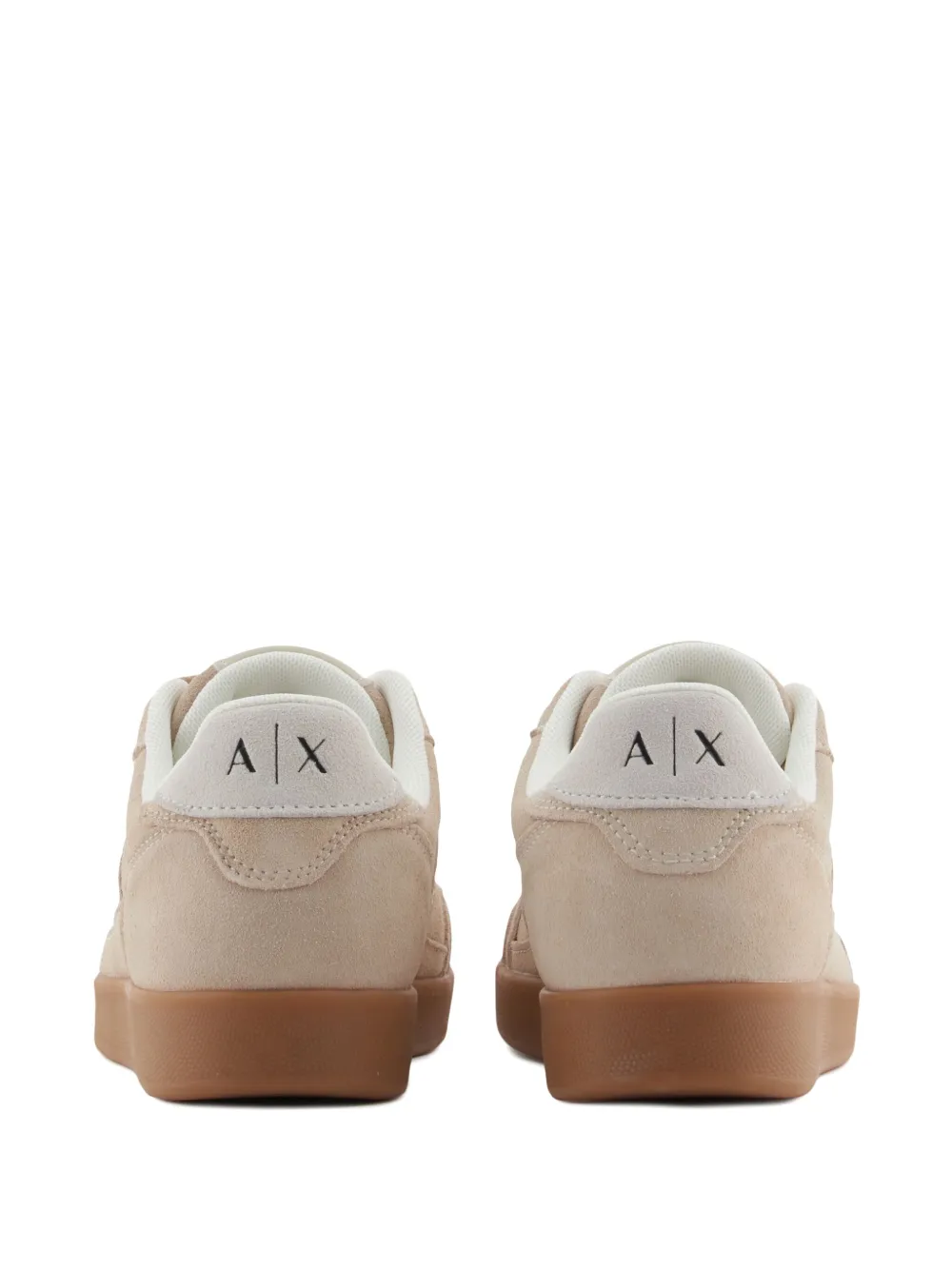 Armani Exchange suede sneakers Neutrals