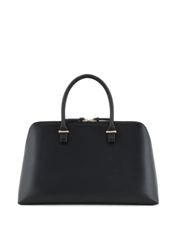 Armani Exchange logo-stamp Tote Bag | Black | FARFETCH