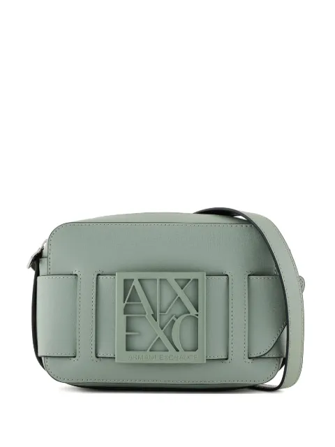 Armani Exchange شنطة كروس بمشبك شعار الماركة