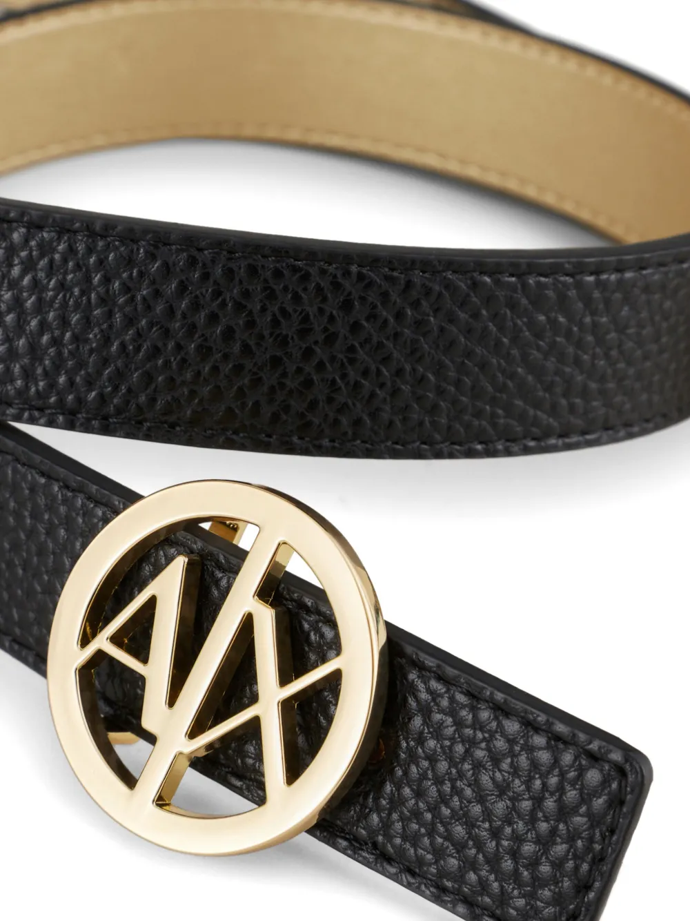 Armani Exchange Cintura con placca logo | Cinture | Image 3