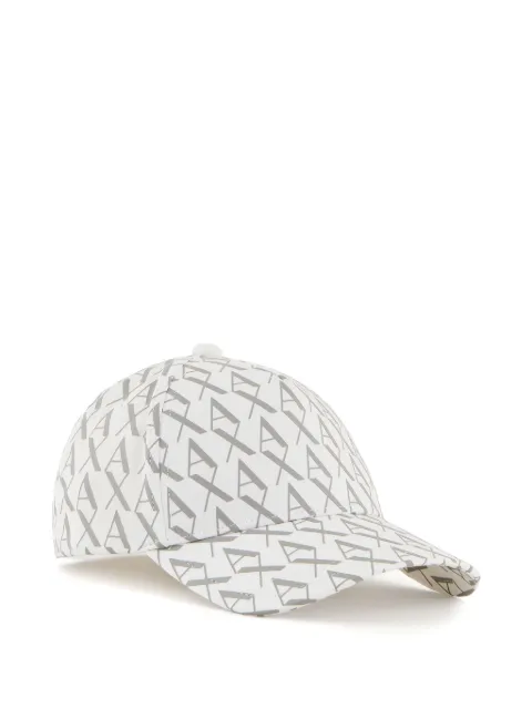 Armani Exchange logo-print baseball cap