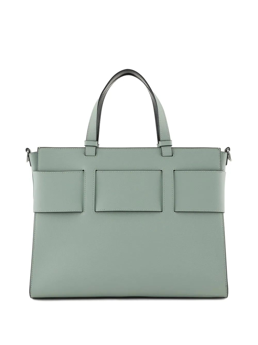 Armani Exchange Shopper met logogesp - Groen
