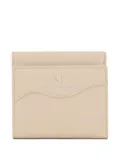 Armani Exchange logo-stamp wallet - Neutrals
