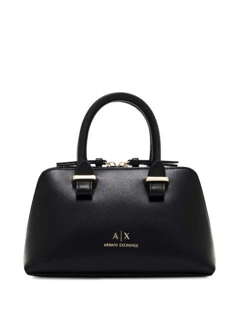 Armani Exchange bolsa crossbody con logo estampado