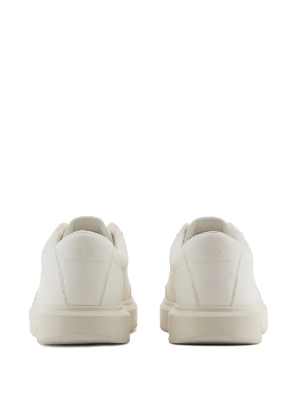 Armani Exchange Leather Sneakers | White | FARFETCH