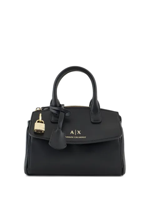 Armani Exchange logo-print tote bag 