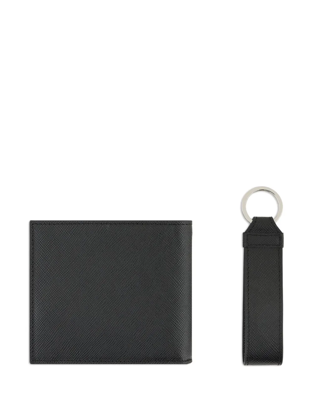 Armani Exchange Portemonnee met logoplakkaat Zwart