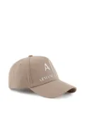Armani Exchange logo-embroidered cap - Neutrals