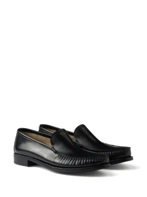 【エフォートレスで軽やか】PRADA モカシン クロシェローファー エフォートレスで軽やか】PRADA モカシン クロシェローファー