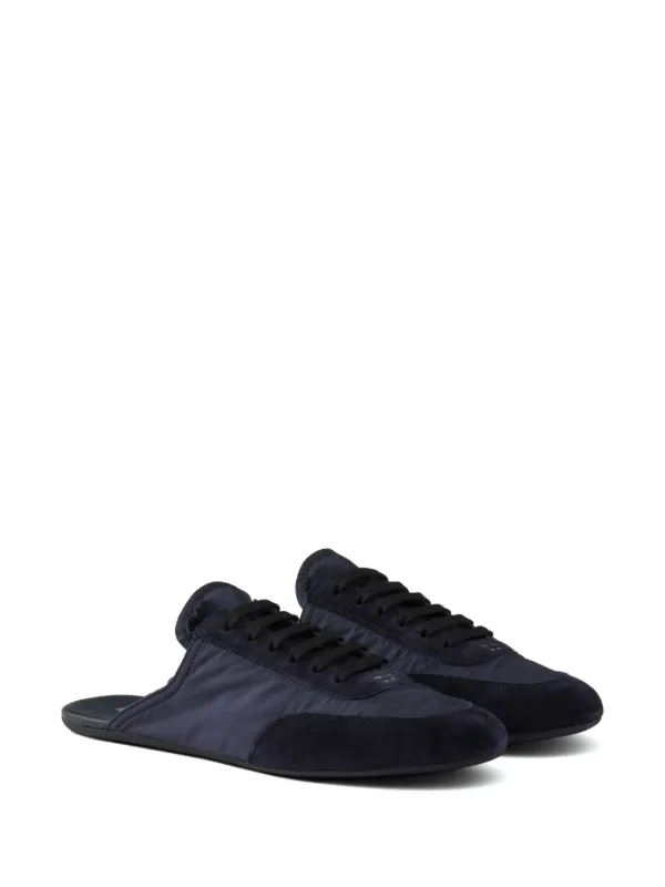 スニーカー PRADA Collapse Sneaker Re-Nylon And Suede Prada Collapse Re-Nylon and Suede Sneakers with Metal Toecap
