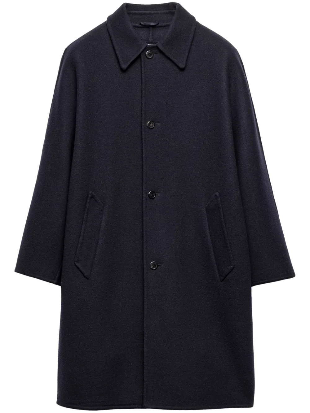 Prada Wollen jas Blauw