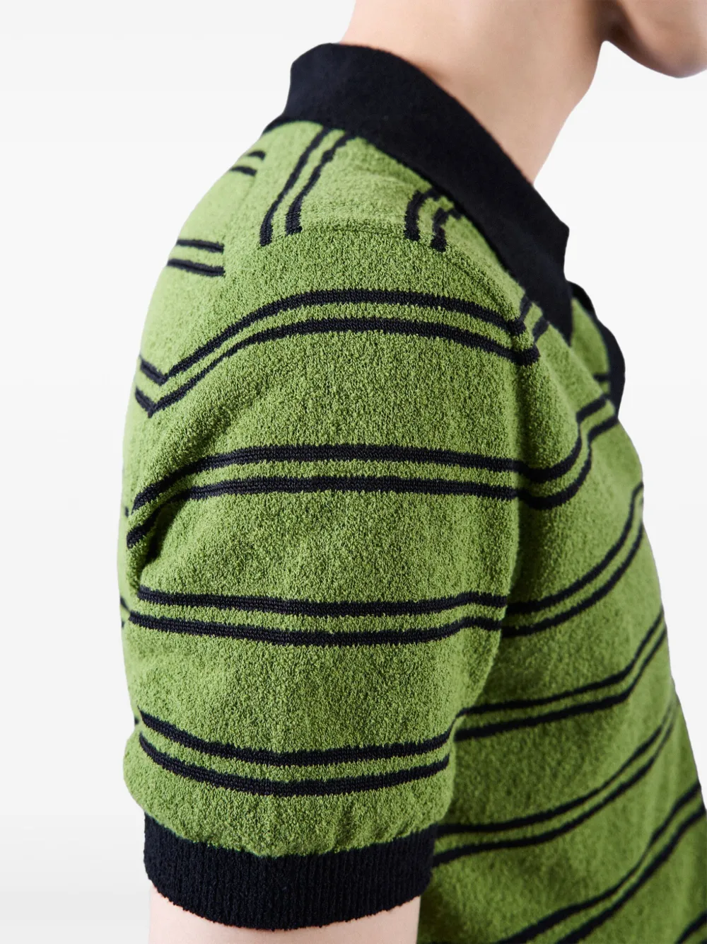 Prada Katoenen poloshirt Groen