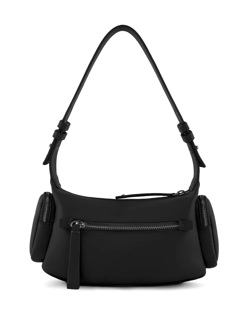 Armani Exchange Schoudertas met logoprint - Zwart