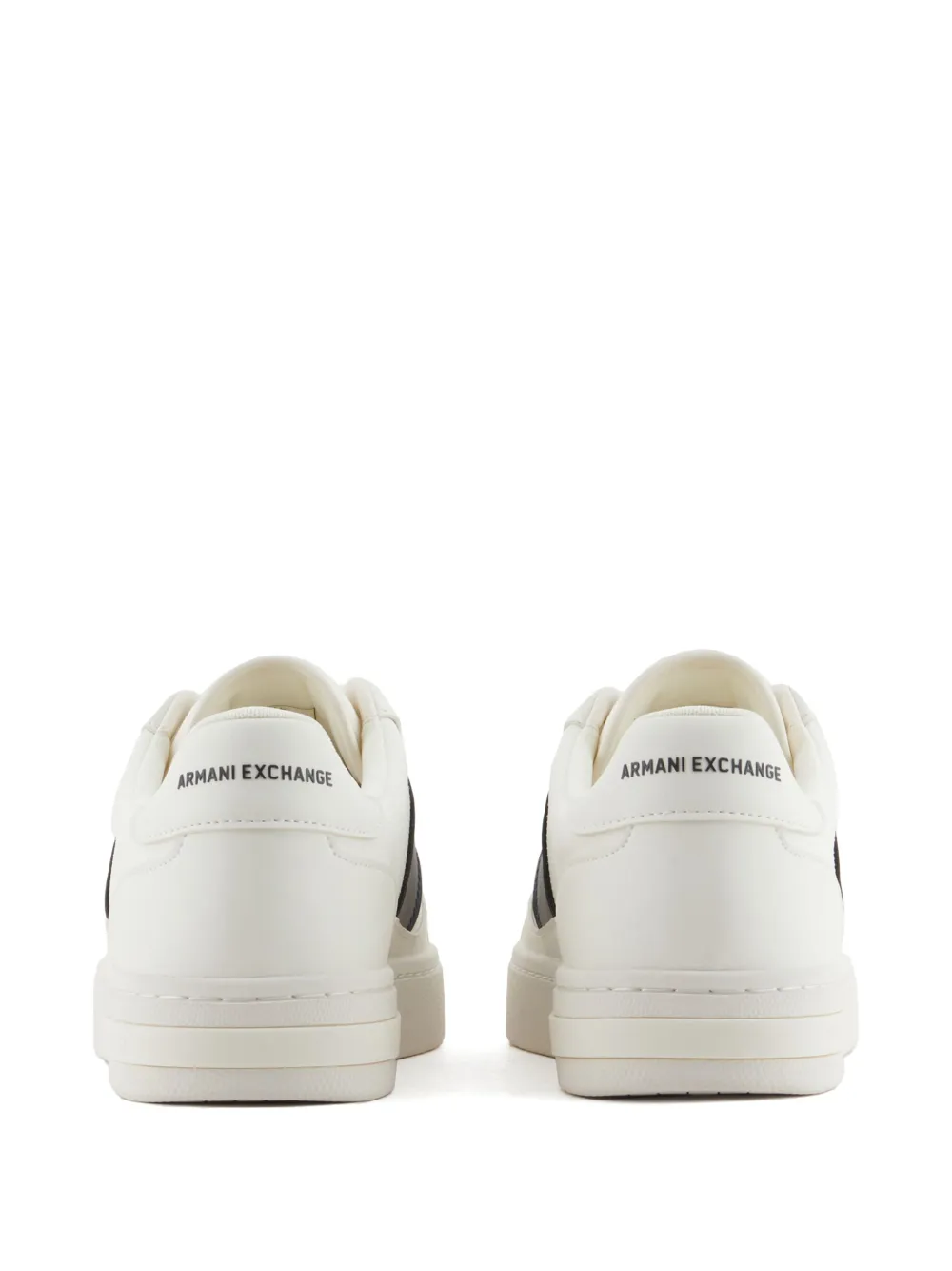 Armani Exchange logo sneakers White